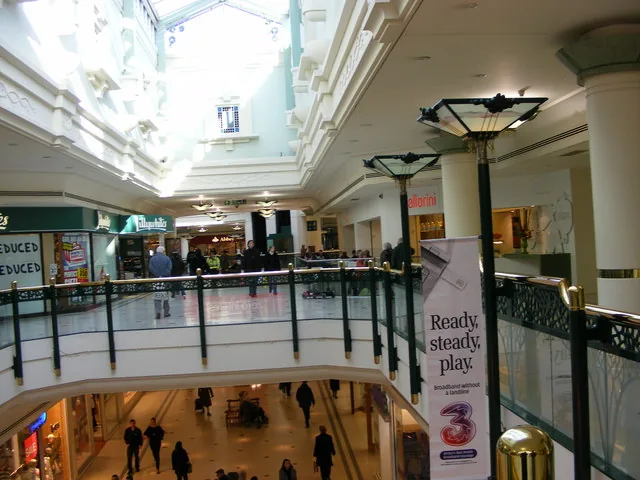 The Glades shopping centre in Bromley town centre